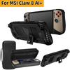 För MSI Claw 8 AI+ Fodral Med Stöd TPU-skydd Helt Skyddande Stötsäkert Skal För MSI Claw 8 AI+ Handhållna Tillbehör