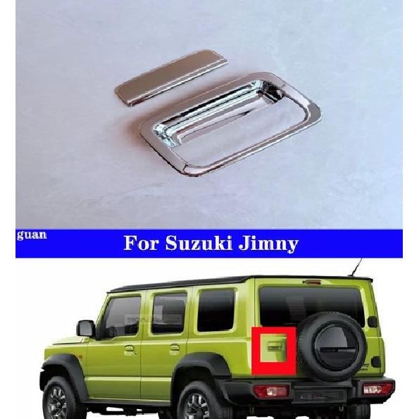 Декоративная серебристая рамка ручки задней двери автомобиля Для Suzuki Jimny -2025