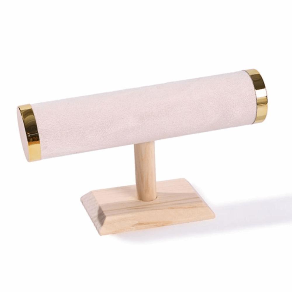 Wooden Jewelry Rack Holder Hairband Watch Jewelry Storage Stand Bracelet Display Stand  Home Decor