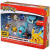 Sada 8 ks Pokémonů Bojová figurka Vícebalení s rozkošným Pikachuem, Eevee a Wobbuffetem Hračky pro sběratele a fanoušky