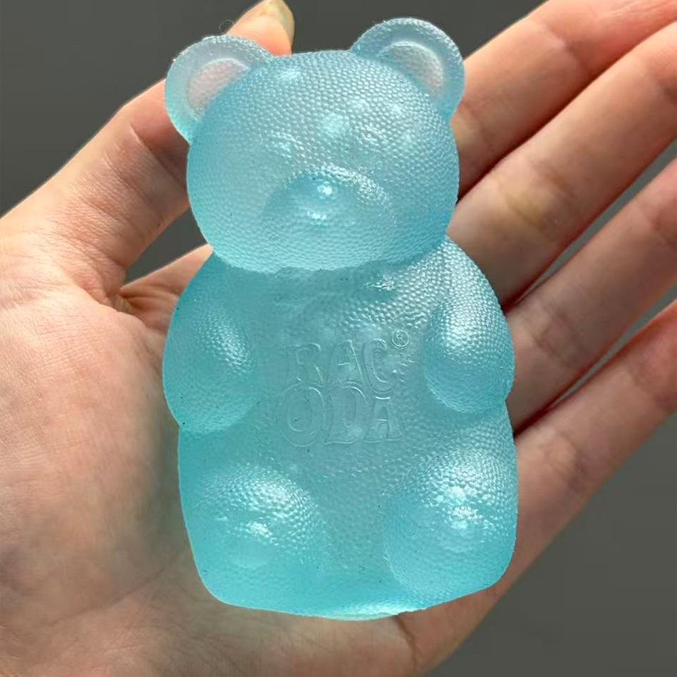 Soft Bear Squishy Little Bear Maltose Pinch Stress Relief Ball Stress Relief Toy Pinch Music  Slow Rebound