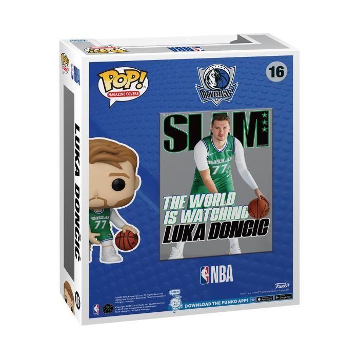 Figurine - Funko - NBA SLAM - Luka Doncic - Pop! Vinyl - Collection officielle - Mixte