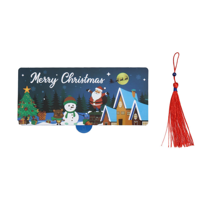 10-Slot Christmas Money Gift Cards Envelope for Cash Gifts Creative Xmas Birthday Party Money Box for Women Men Girl Boy