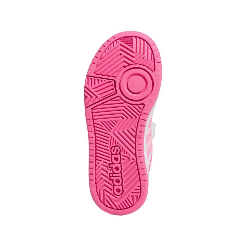 Adidas HOOPS 3.0CFC Low-Top Kids Lifestyle Shoes Pink White Kids' Sneakers IG6105