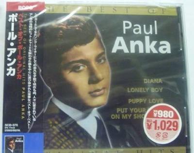 CD PAUL ANKA - Best of Paul Anka SCD070 Japan ObiPop Used