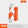 OEING Reflective Camping Rope with Pulley Adjuster