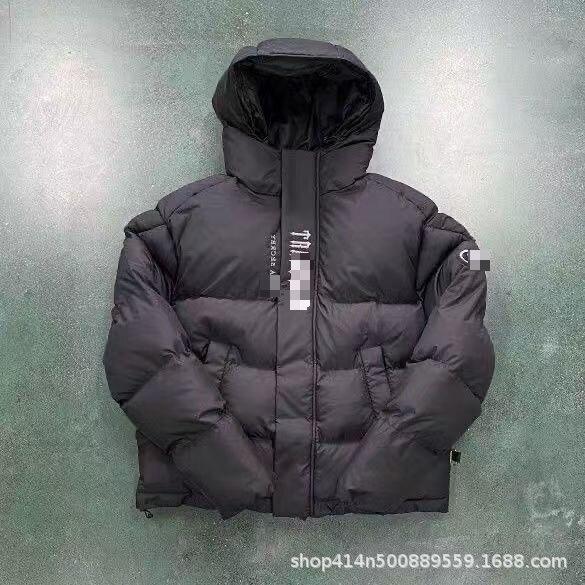 Cross-border foreign trade Trapstar winter new trendy brand windproof cotton clothes thickened couple versatile hooded warm jacket