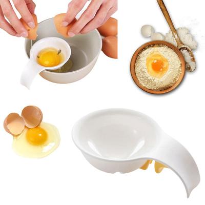 Kunststoff Eiklar Eigelb Trenner Haushalt Eiteiler Eizubehör Küche Filter Separator Gadgets Küche Kochwerkzeug G6u4
