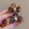 Diamond Studded Bow Small Hair Clip New Feminine Temperament Bangs Side Broken Hair Clip Fashion Small and Exquisite Grip Clips