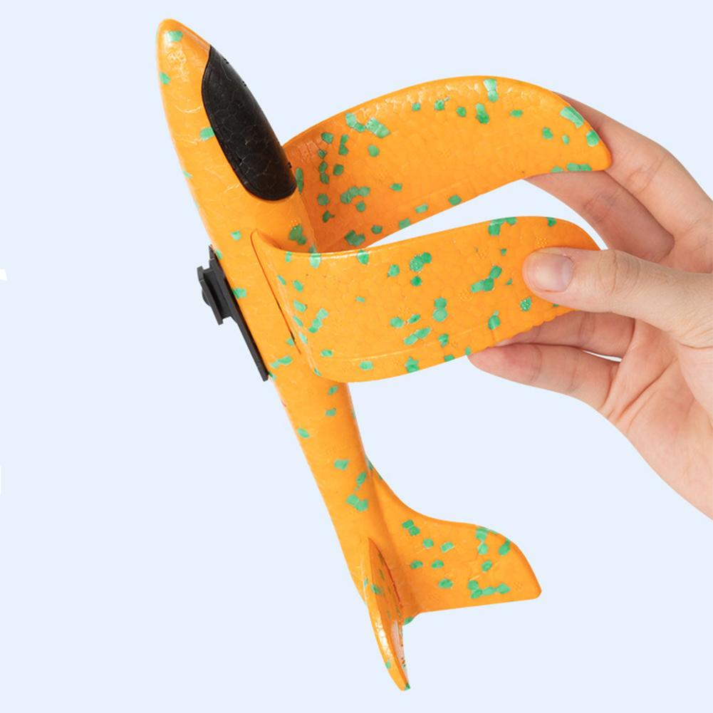 Airplane Launcher Toys, Foam Glider Plane Toy for Boys, 2 Flight Modes Outdoor Flying Toys Birthday Gifts for Boys Girls