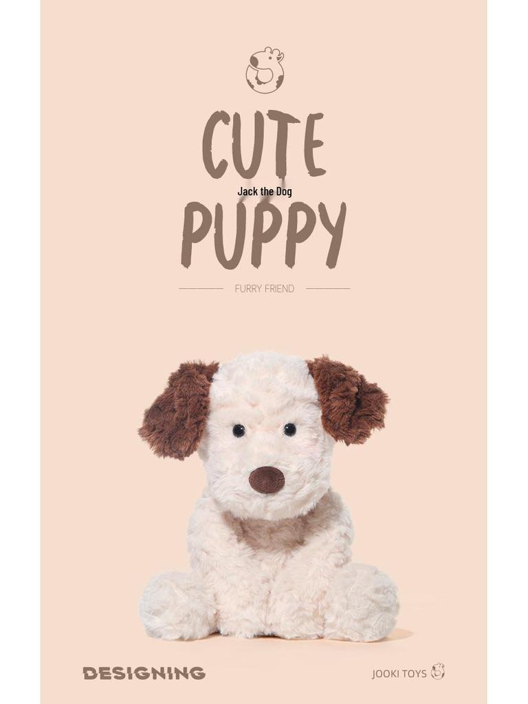 Wriggling Puppy Plush Toy - Cute, Soft, Soothing Doll for Birthdays