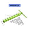 Clay Extruder with 20 Tips Sugar Pastes Extruder Fondant Press Clay Cutter Cake Decorating Tool Set for Bread Cake