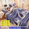 Soft Skin-friendly Flannel Blanket Autumn Winter Keep Warm Sofa Blankets for Throw Nap Shawl Blankets Fleece Plush Bed Sheet