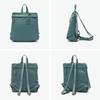 Dakota Damen Rucksack aus echtem Leder, Marineblau, DA-1034649-60