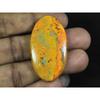 57Cts. Natural Bumble Bee Jasper Oval Cabochon Loose Gemstone 25X45X05MM D-90