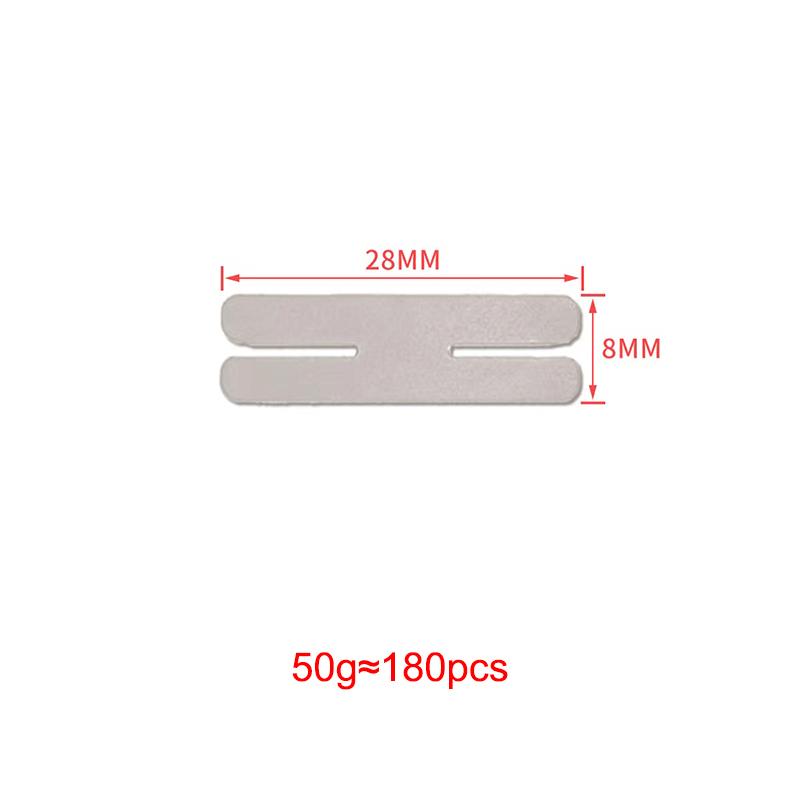 50g Nickel Strip T/L/Y/H Shape Nickel Sheets Plates Battery Nickel Plated Steel Belt Strip Spot Welding Connector