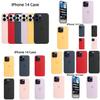 Apple 14 Liquid Silicone Phone Case Full Coverage Magnetic Adsorption Official Protective Cover Purple)