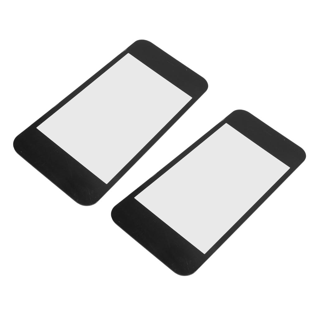 2 Stück Frontscheibe Linse Spielkonsole LCD Oberes Top Ersatzcover für New 2DS XL