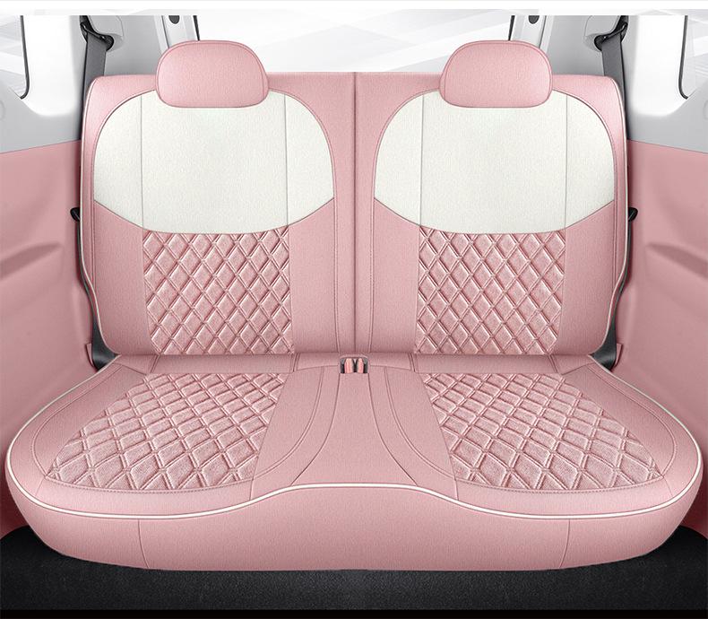 Panda Mini Cute Girl Car Seat Cover - Universal Full Coverage, All Seasons