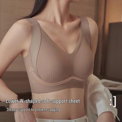 Seamless Adjustable Support Bra for Women - Minimizing, Anti-Sagging, and Plus Size