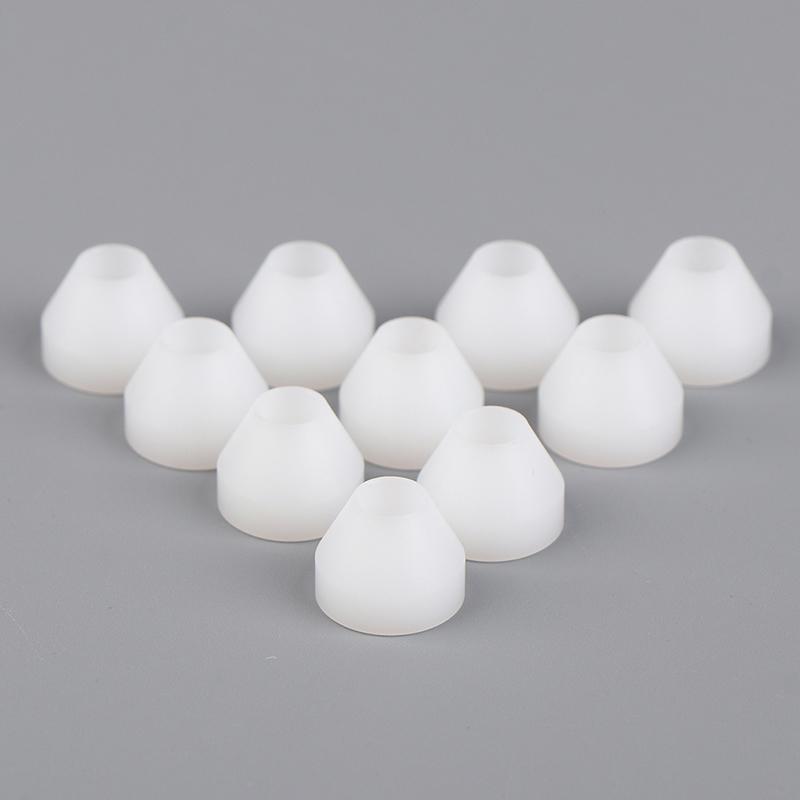 10 Stück Stiftbuchsen, weiße Stiftbuchsen, Antihaft-Stiftbuchsen, synthetische Buchsen