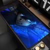 Mouse Pad Japan Anime Blue Lock Nagi Seishiro Mousepad PC Gamer Keyboard Rug Black and White Laptop Gaming Accessories Desk Mat