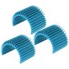 3pcs Aluminum Alloy Motor Heat Sink RC Car Upgrade Accessory Parts Fit for   124019
