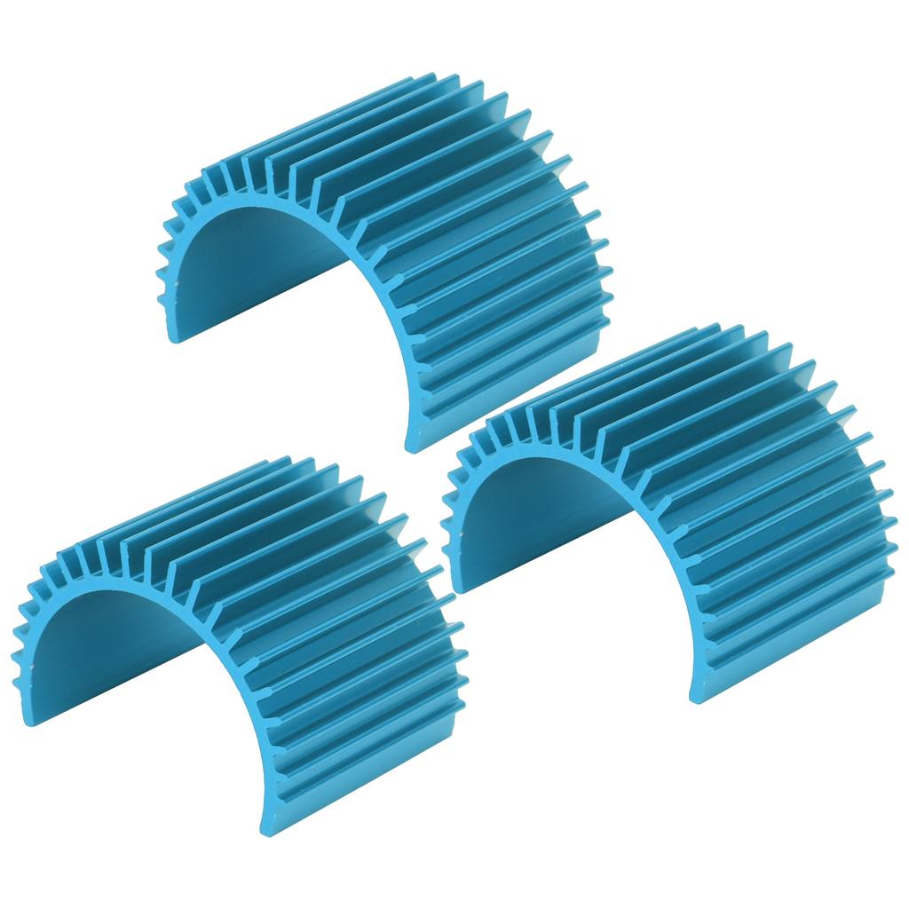3pcs Aluminum Alloy Motor Heat Sink RC Car Upgrade Accessory Parts Fit for   124019