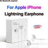 Wired Lightning Earphones for Apple iPhone 14 Pro Max 13 12 11 Mini X XS 6 7 8 Plus Call Earbud No Bluetooth Required