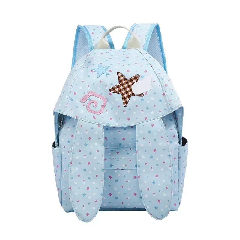 Schoolbag Japanese cartoon star backpack bag female cute rabbit ears student schoolbag niche design fashionable versatile backpack