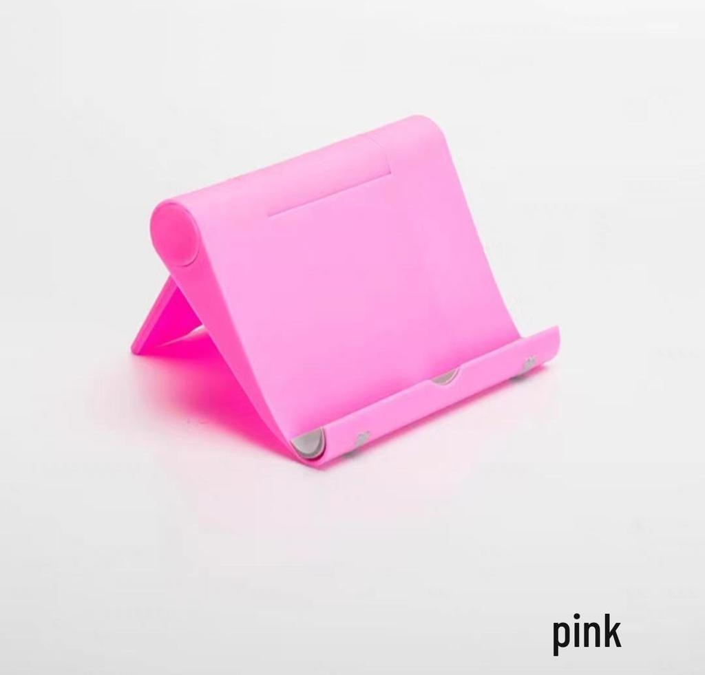 Portable Folding Phone Stand for Desk and Dorm - Ideal for Lazy Streaming and Shooting