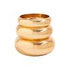 Exaggerated Metal Large Glossy Bracelet Bracelet Design Sense Geometric Round Wide Bracelet