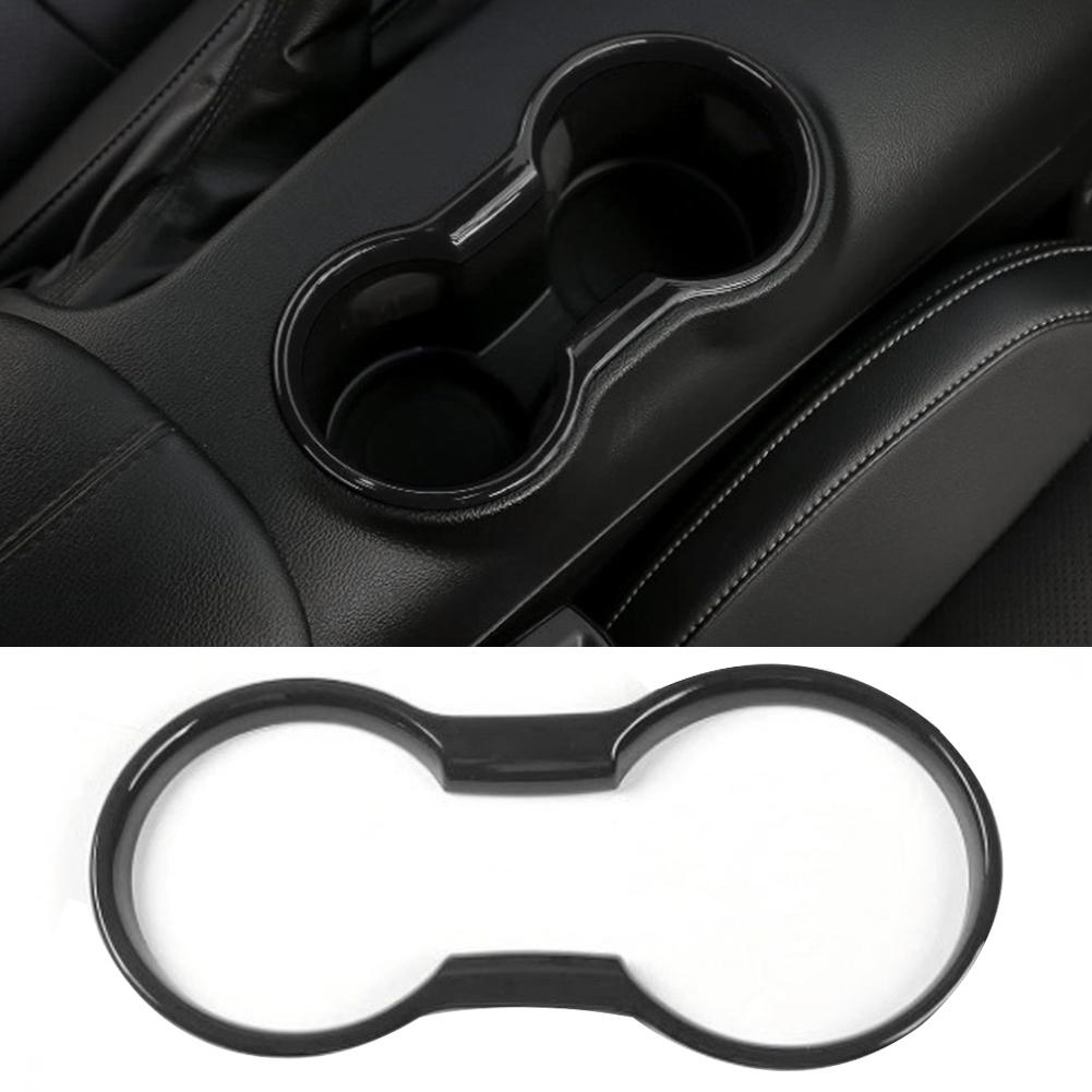 Car Interior Trim Molding Cup Holder Cover Accessories for Ford Mustang 2015- 2022