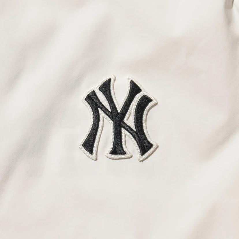 New MLB SS24 New York Yankees Jackets Coats Unisex Cream 3AWJV0343-50CRS