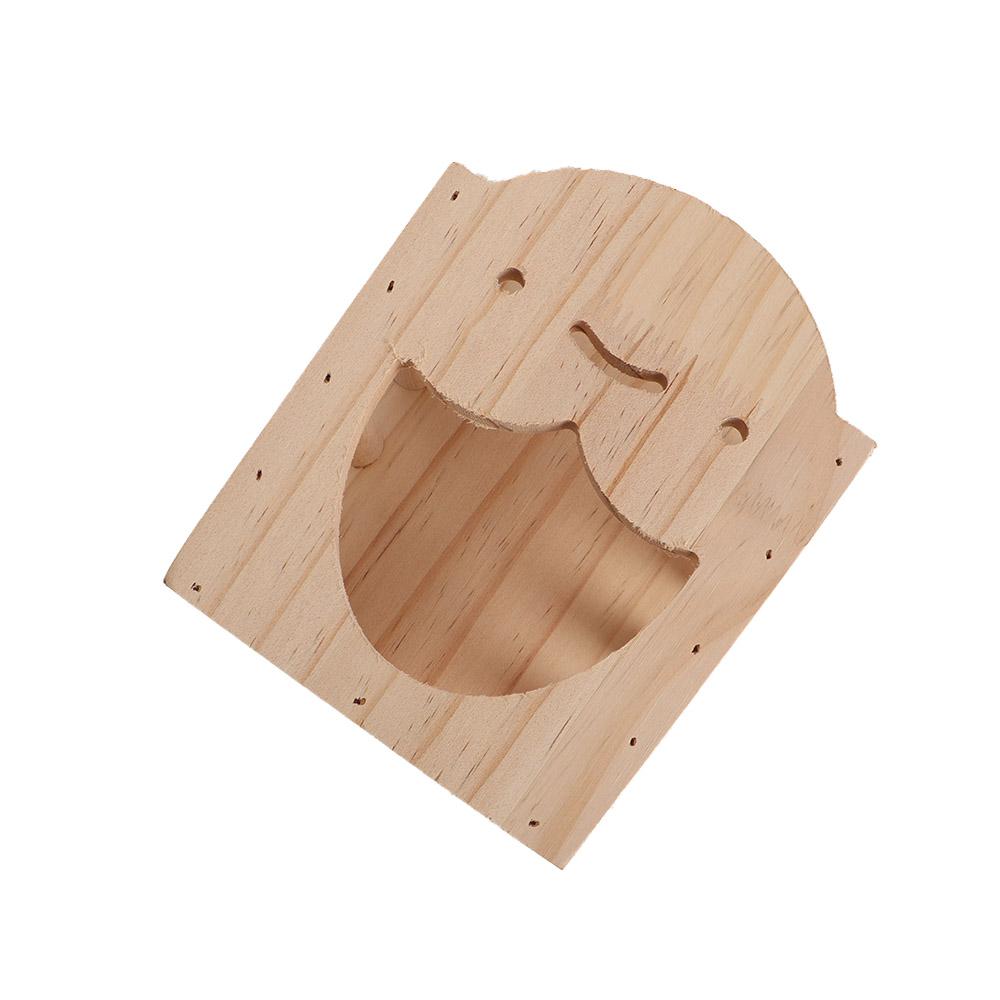 Bunny Chinchilla Cute Standing Wooden Rabbit Feeder Hay Box Hay Dispenser Stand Holder