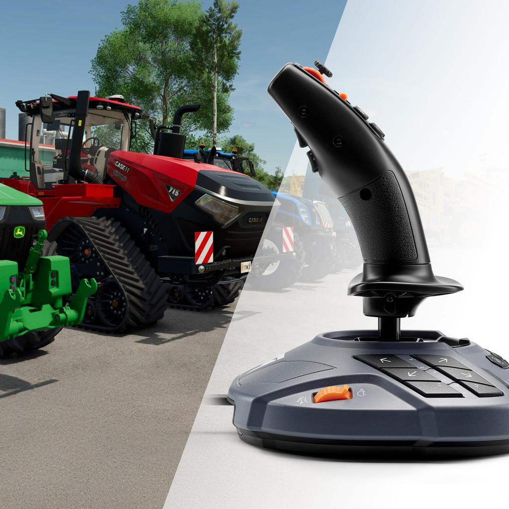 Thrustmaster SimTask FarmStick Farming Simulator 2025 T248 T128 Joystick with PS5 and (Compatible PC)