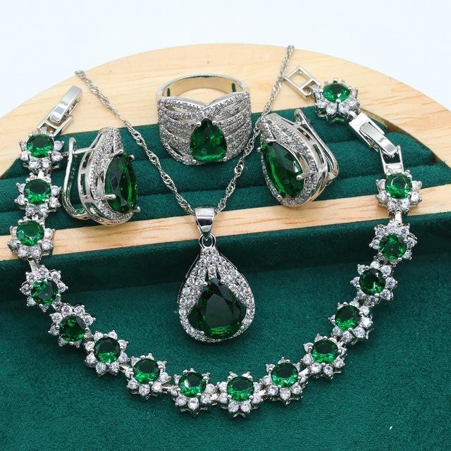 

Женский свадебный комплект ювелирных изделий для званого ужина, роскошный комплект ювелирных изделий высшего качества 10 yards