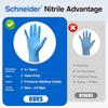 Nitrile Gloves HEAVY DUTY Nitrile Chemical Resistant Medical Cooking Cleaning Disposable Black Gloves