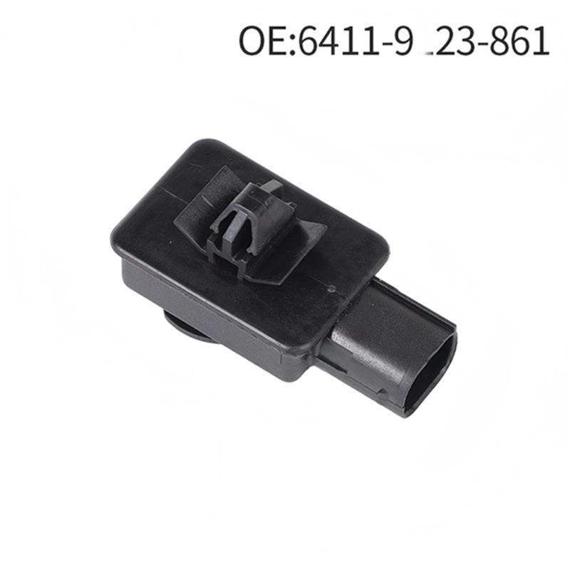 Black ABS Air Quality Sensor 64119123861, Single Service Part for Mirror Mount Position and Scheduled Vehicle Maintenance Service Use
