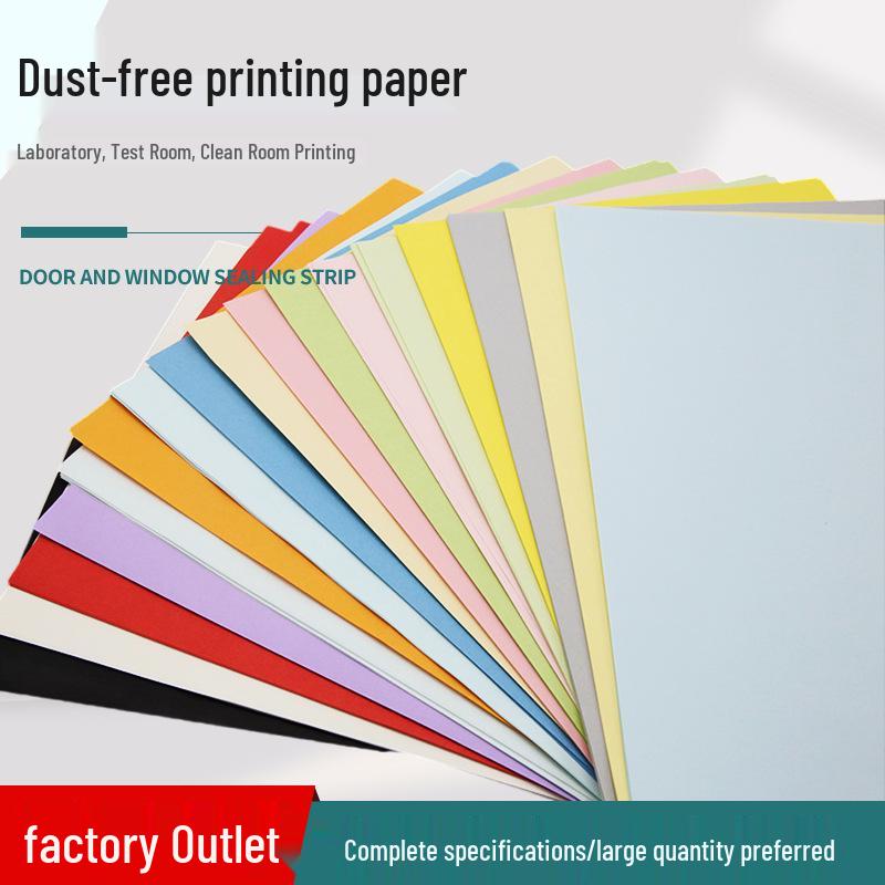 Anti-Static, Dust-Free A3/A4/A5 Cleanroom Printing Paper - White, Red, Yellow, Blue, Green A4 210*297mm [250 sheets]