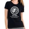 NSA National Security Agency USA Edward Snowden Fun Comedy Women's Girlie T-Shirt