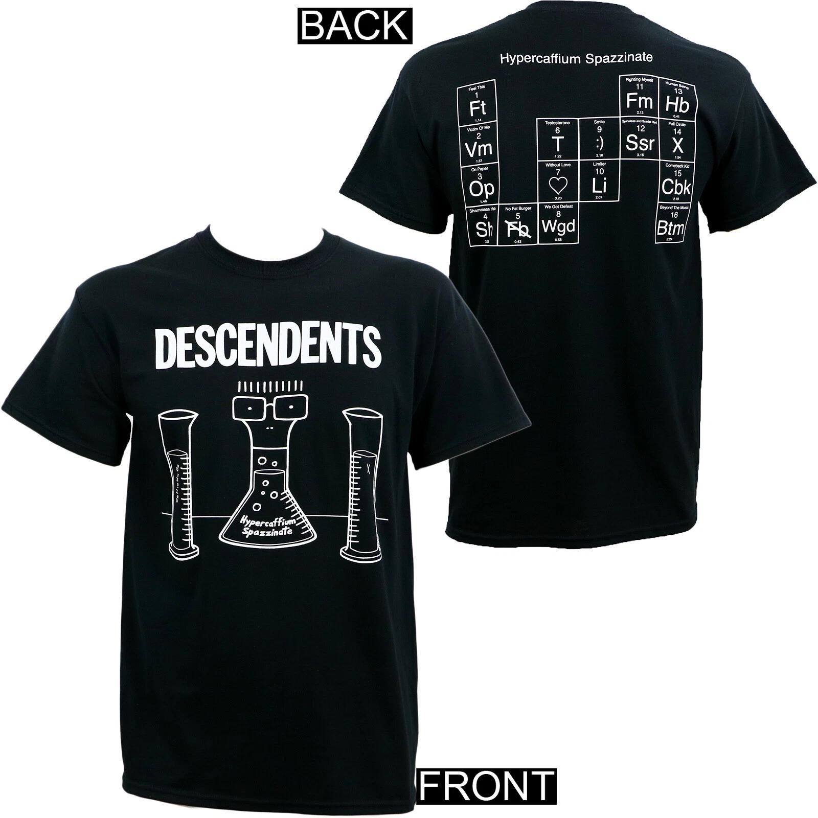 DESCENDENTS Hypercaffium Spazzinate Album Cover T-Shirt S NEW XXXL