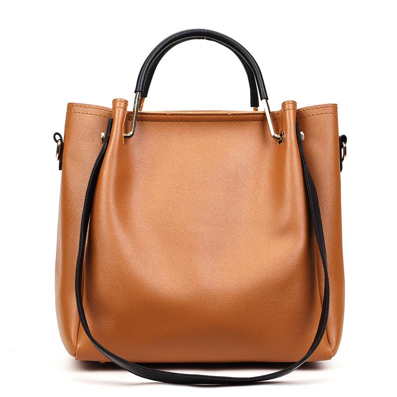 Women's 2025 Korean Style Fashionable Four-Piece Mother-Child Bag Set - Large Capacity, Single Shoulder, Handheld Bag Available