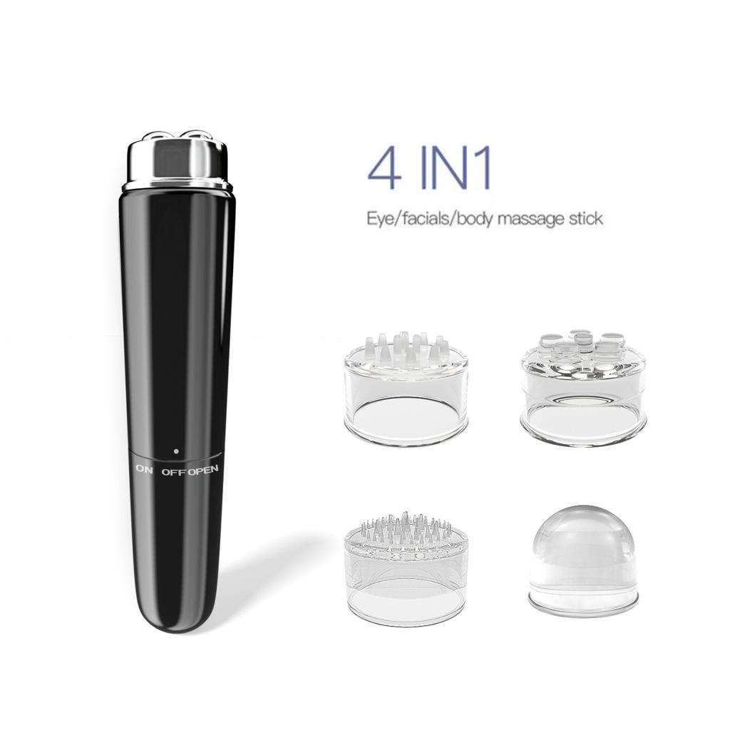 New Mini Eye Massager Electric Vibration Beauty Instrument Magnetic Portable V Face Massage Stick