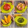3 In 1 Fruit Vegetables Slicers,Stainless Steel Heavy Duty Vegetable Cutter for Home,Multi-Functional Kitchen Tool