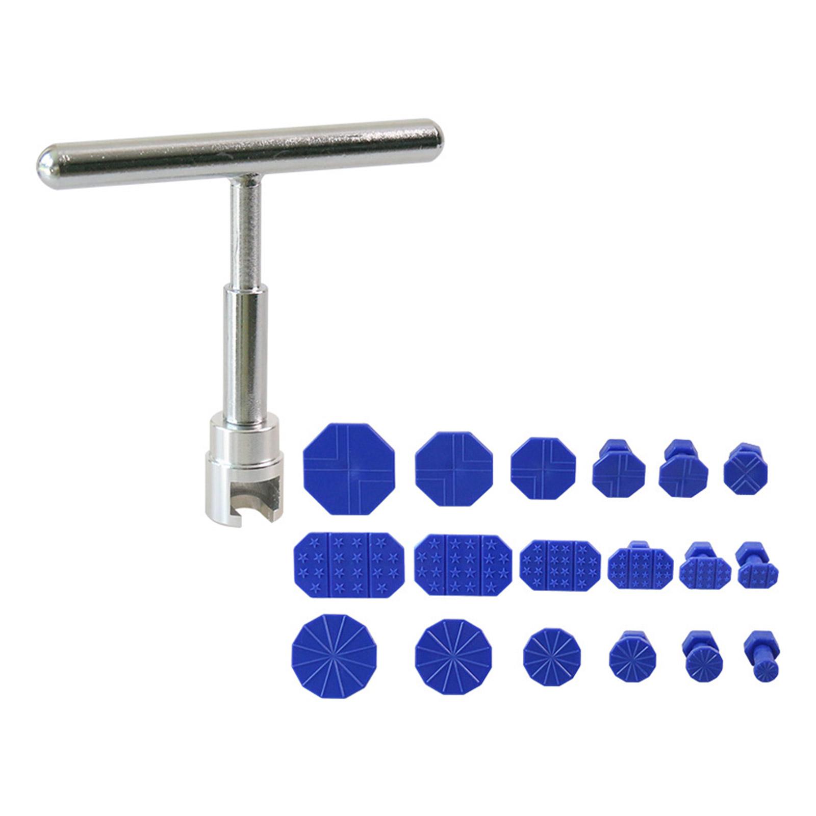 

Набор инструментов для ремонта вмятин на кузове автомобиля с Т-образными выступами, накладками на кузов автомобиля, механический комплект съемников на присоске с направляющими из листового металла