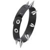 Pack of 4 Gothic Riveted Bracelets Leather Material Wrist Chains Comfort Fit for Concerts Themed Event and Daily Use