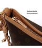 Stylish Tri-Color Crescent Crossbody Bag for Women - New, Versatile, Fashionable & Exquisite Design for Commuting & Outdoor Use