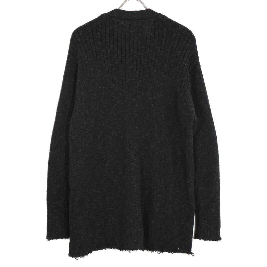 louren Black long cardigan tops F grayUsed
