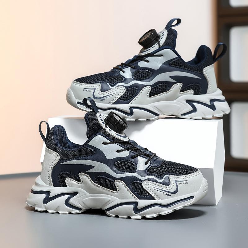 Spring Childrens Sports Shoes Support Rebound Soft Trendy Running Shoes Outdoor Play Comfortable Casual Shoes